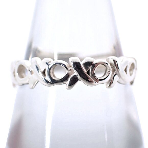 TIFFANY & CO. Silver Love Ring - Picture 1 of 11